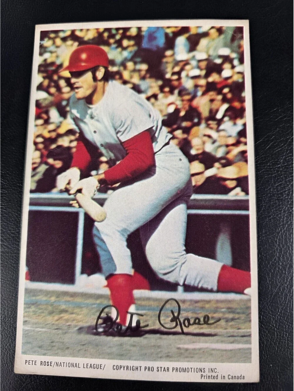 1972 PRO STAR PROMOTIONS   PETE ROSE ~ Authentic!! Very Good Condition!!